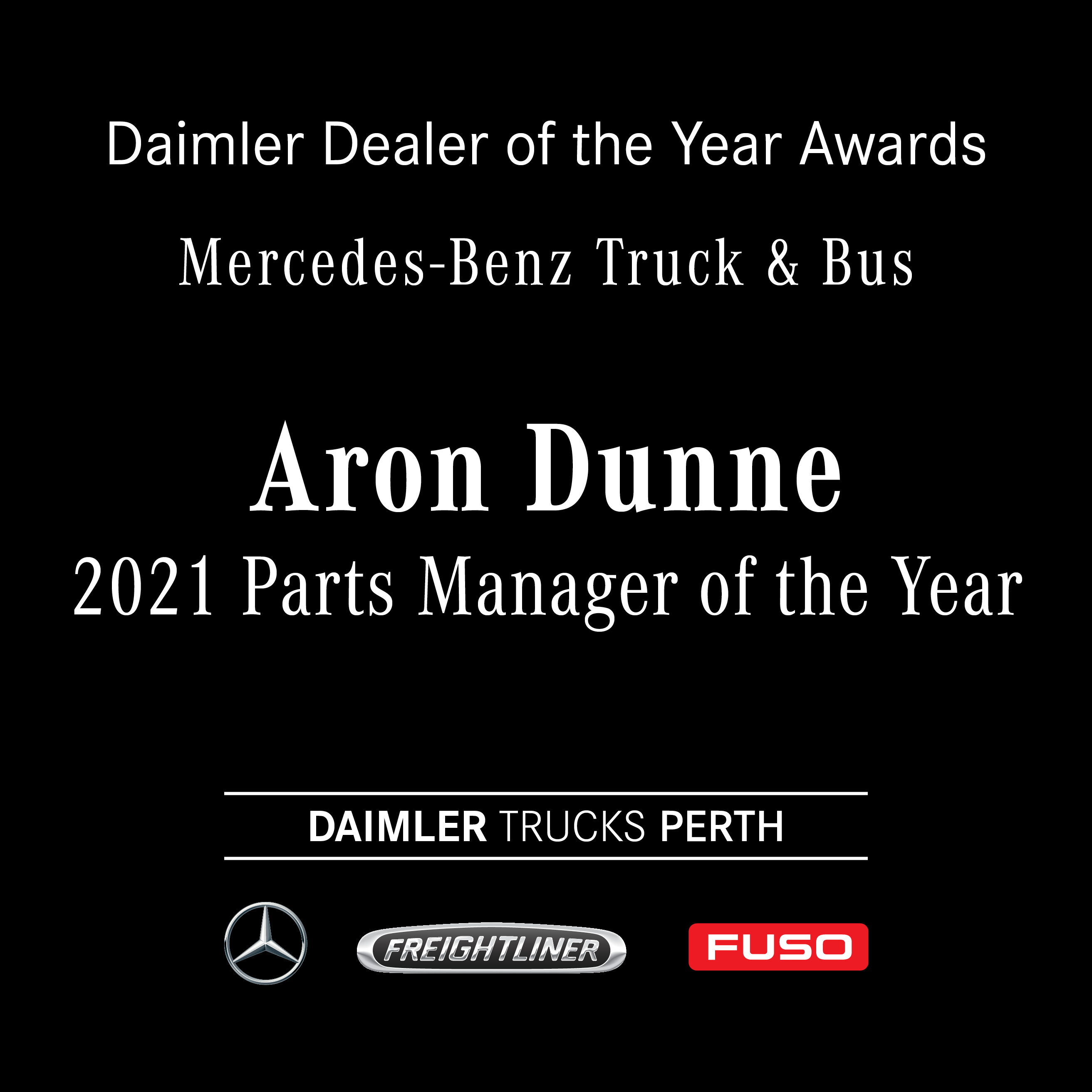 Daimler Dealer of the Year Awards